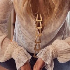 EUC Free People pastel tunic. Medium